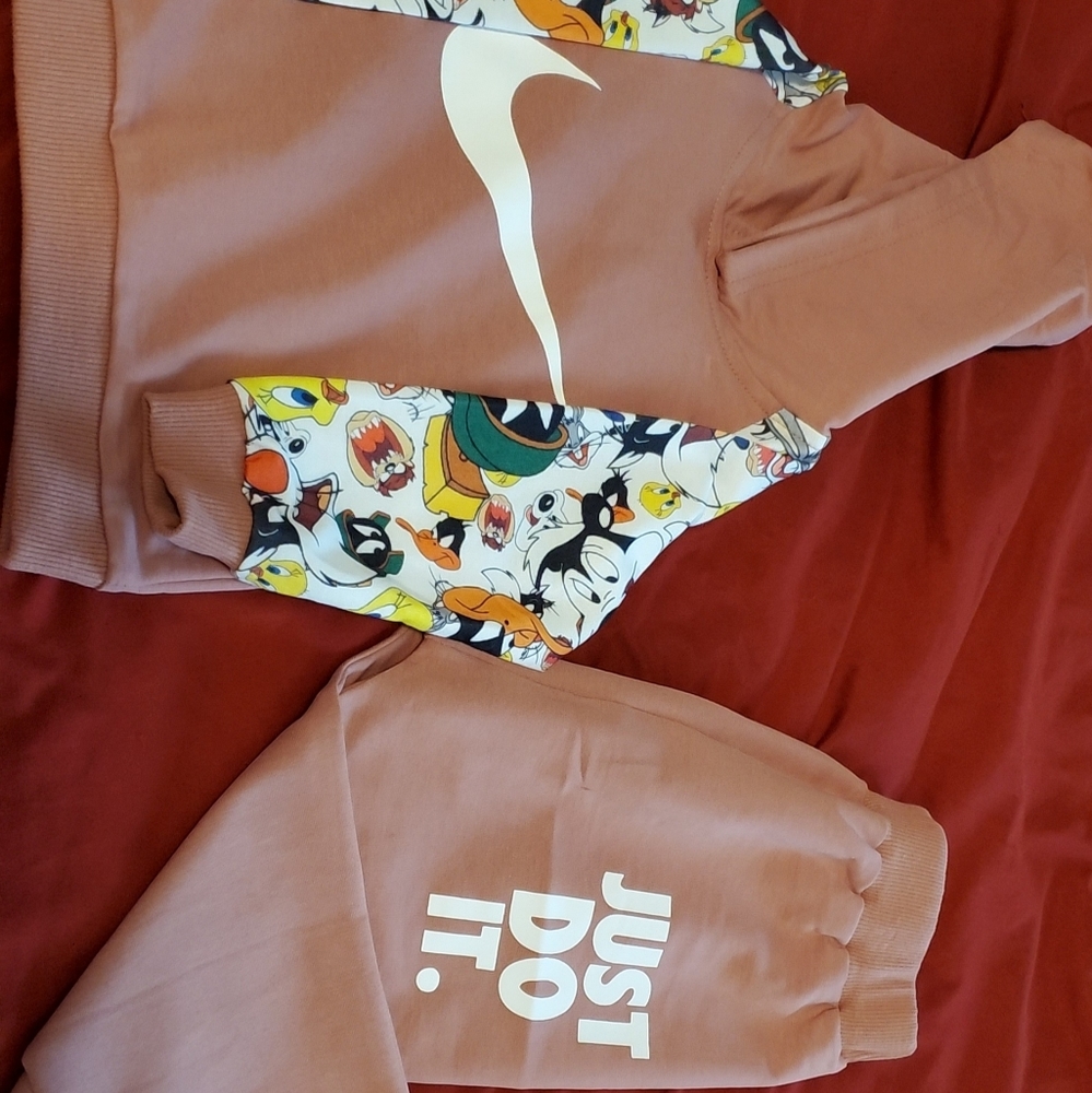 Little girls jumpsuit set